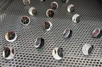 Plasma treated optical glass prisms